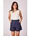 Mila linnen short