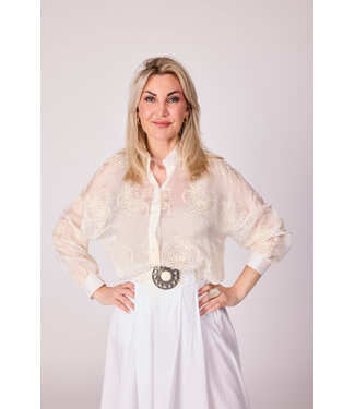 Stacey silk blouse