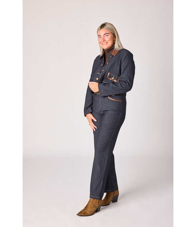 Fiona stretch jeanscoat