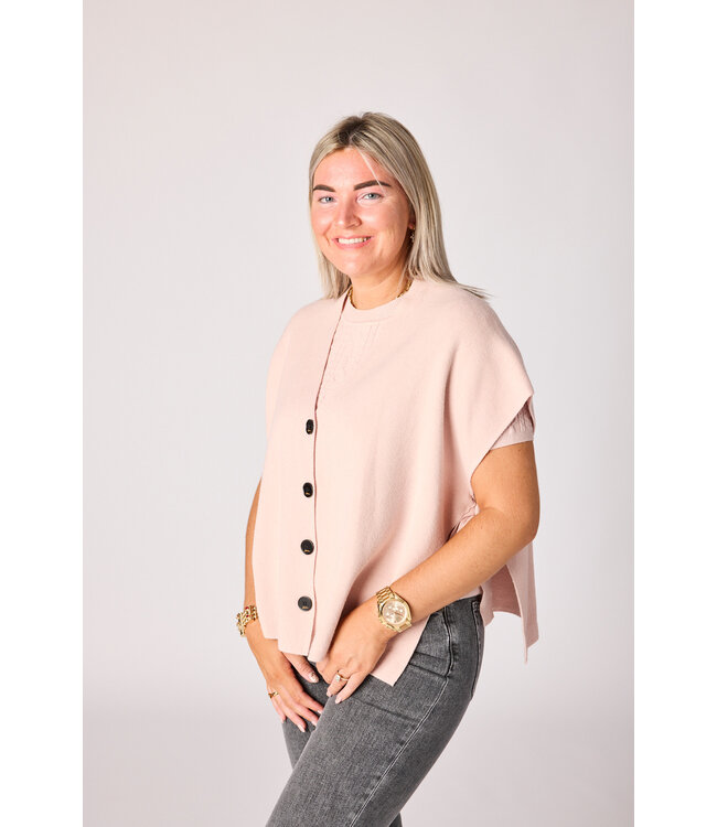 Romy sleevless cardigan