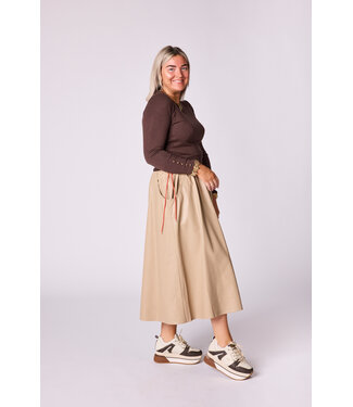 Eva skirt in vegan leather