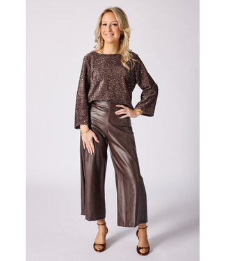 Suzy vegan leather trouser