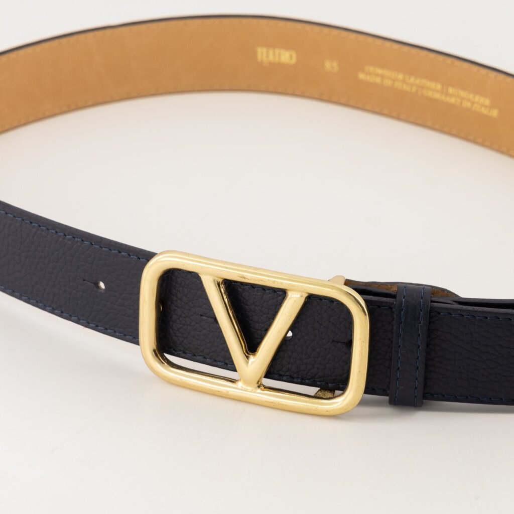 Valentino inspired belt navy