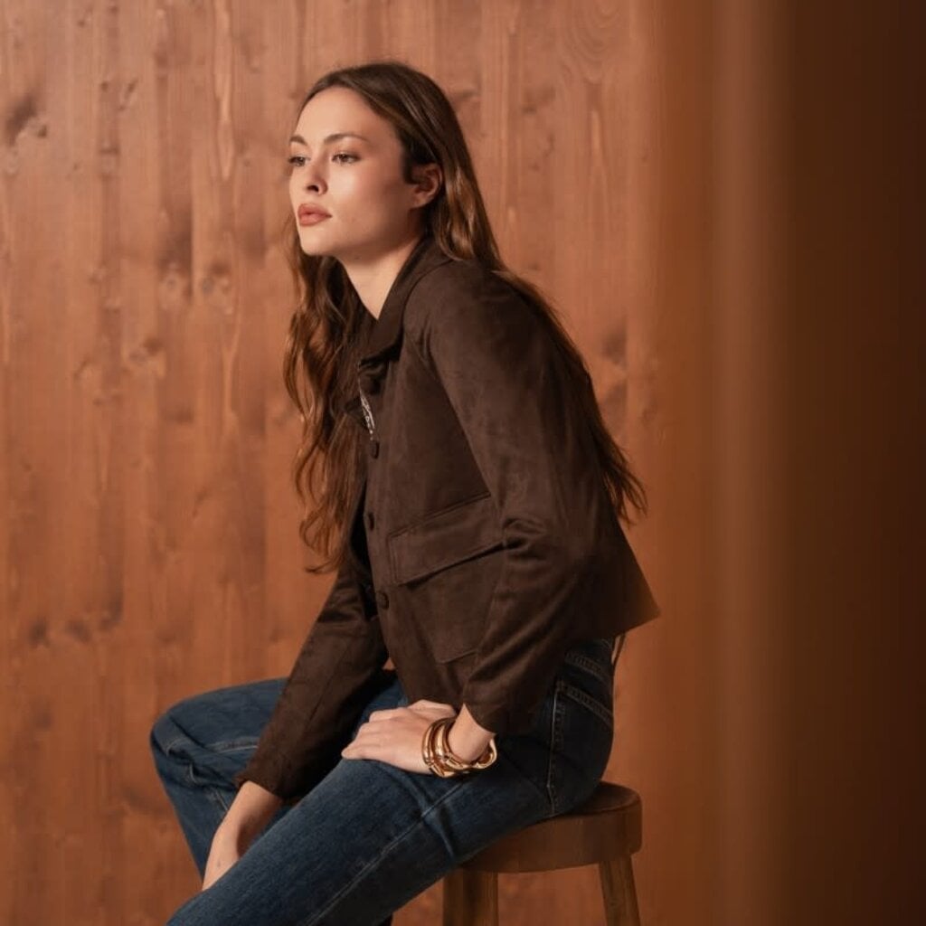Oraije jeans veste daim Daisy