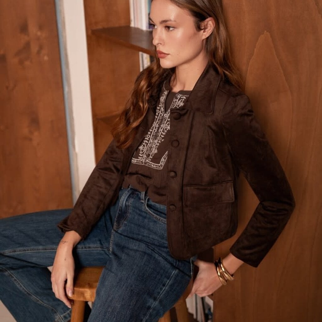 Oraije jeans veste daim Daisy