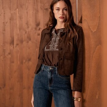 Oraije jeans veste daim Daisy