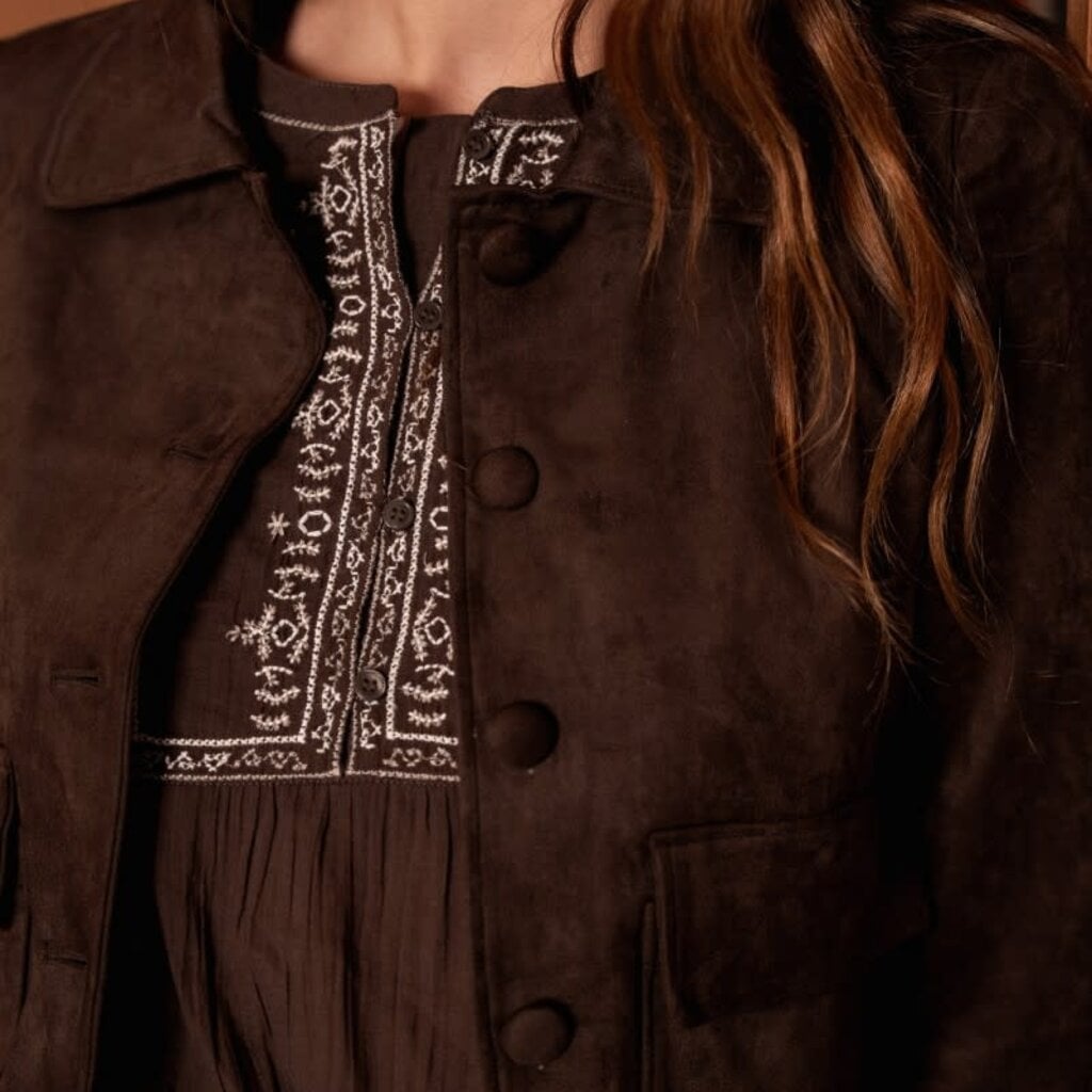 Oraije jeans veste daim Daisy