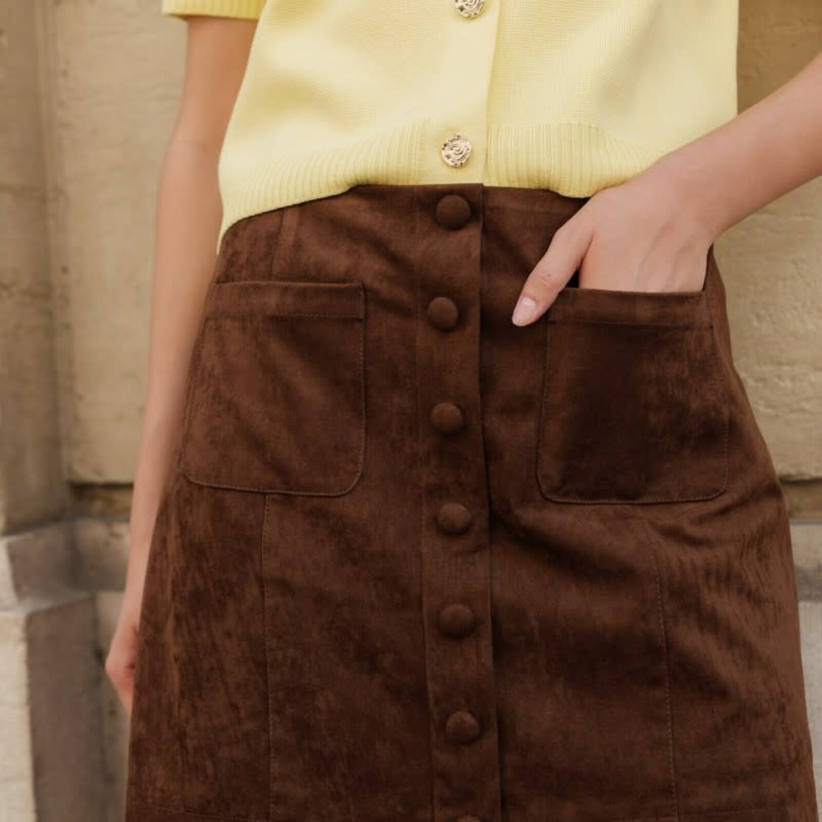Oraije jeans rok daim Dina