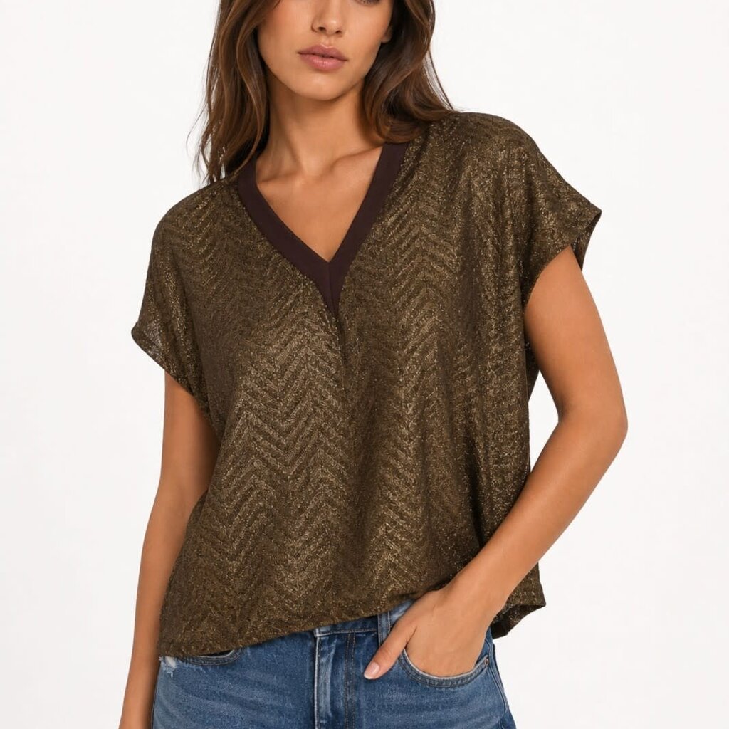 Hanna lurex top