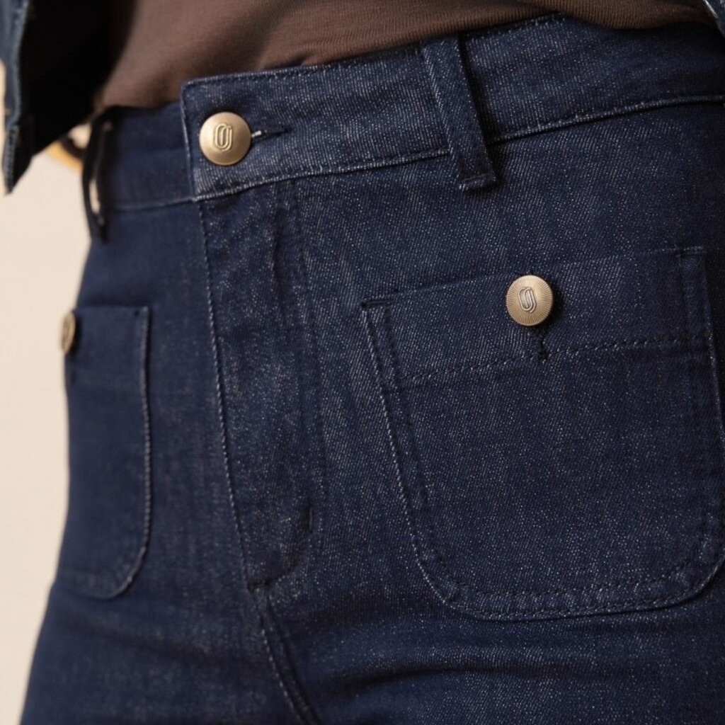 Oraije mid waist jeans helo
