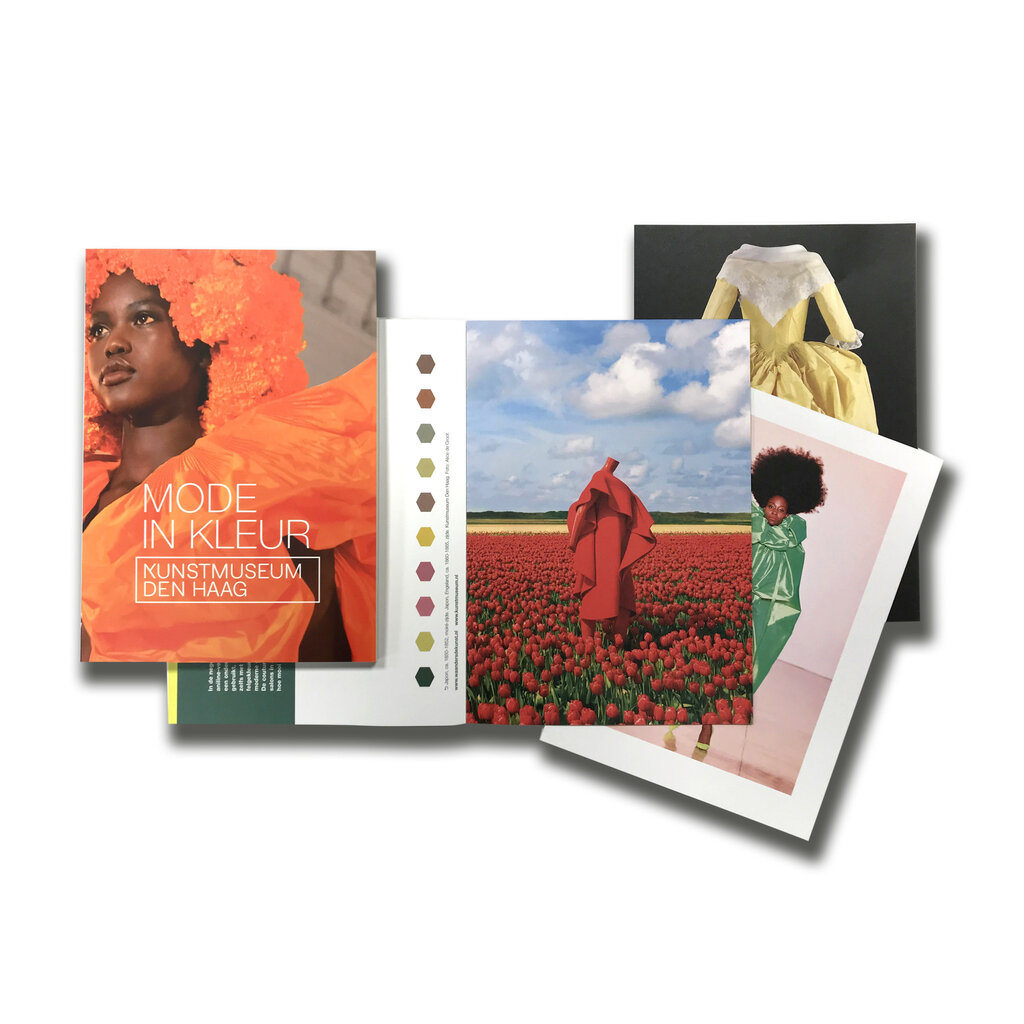 Kunstkaartenboek Mode in kleur