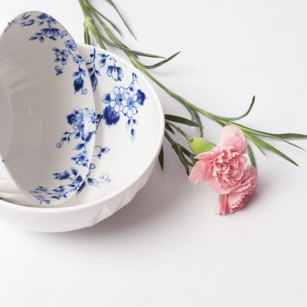 Yoghurtschaaltje Blauw Vouw