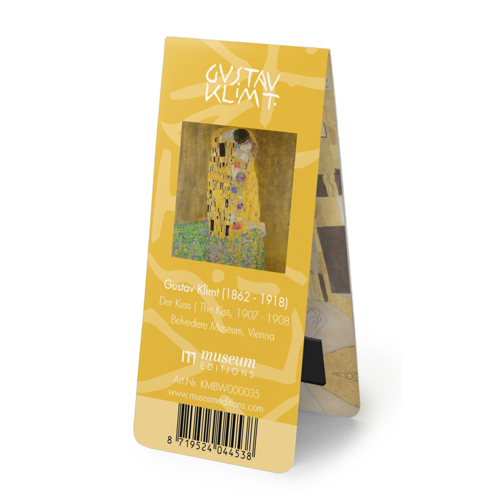 Magnetische boekenlegger, set van 3, Klimt: Kus, Boom, Slangen