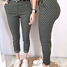 broek comfy print donker groen broek comfy print donker groen