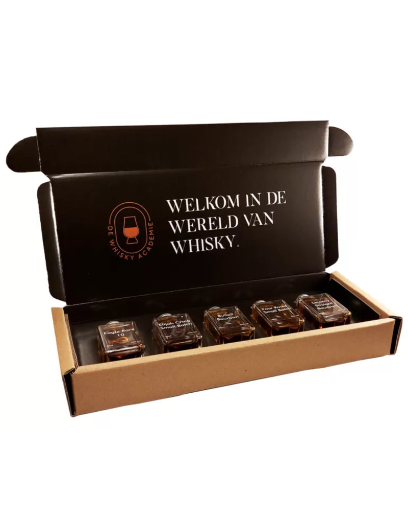 Whisky Academy Whisky Academie - Bourbon Proef Pakket - Tasting Package