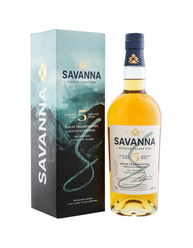Savanna Savanna Rhum Vieux Traditionnel 5YO