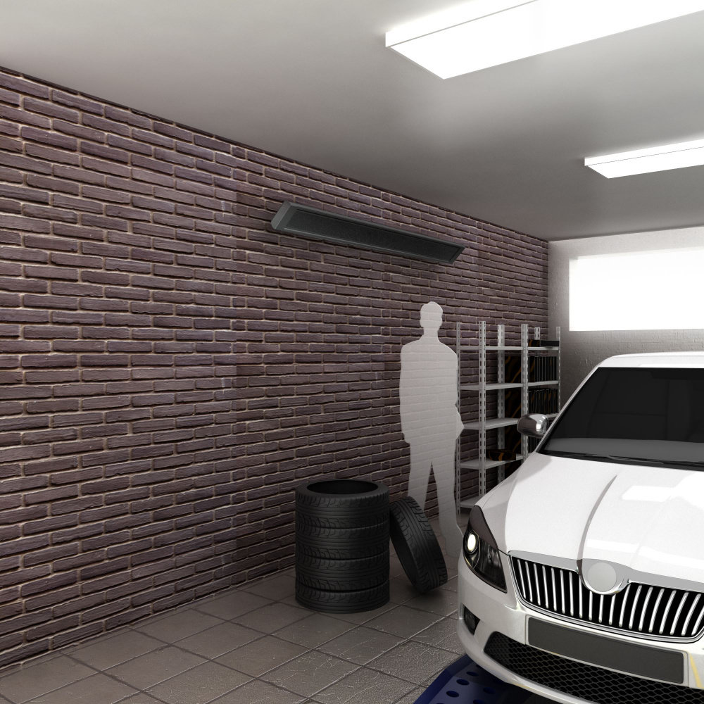 Terrasstraler 2000 watt