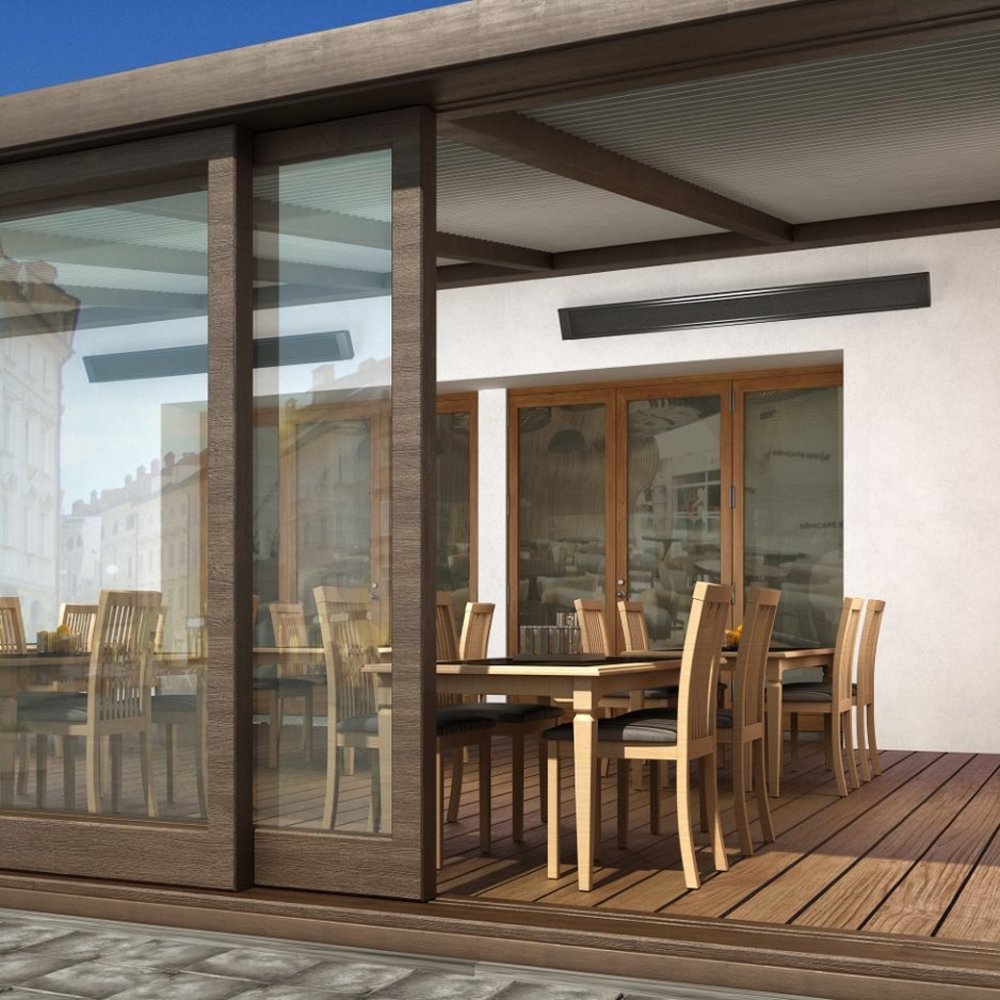 Terrasstraler 2000 watt