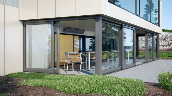 Terrasstraler 2000 watt