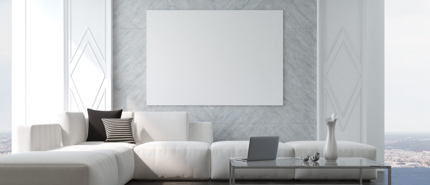 Huis verwarmen zonder gas start met een infrarood verwarming woonkamer.