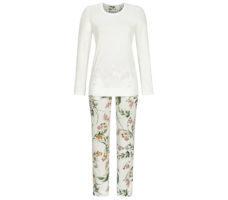 Pyjama Floral Ivory