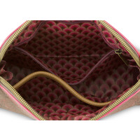 Cosmetic Bag Triangle Small Suki Pink 19/15x12x6cm