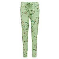 Bobien Long Trousers Kawai Flower Light Green