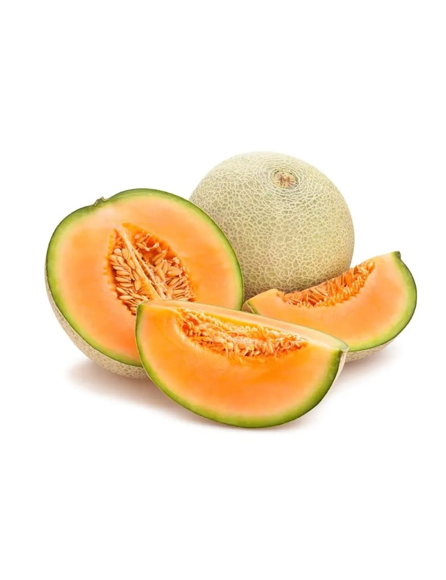Farm Product Musk Melon Striped (Orange Flesh) Seeds