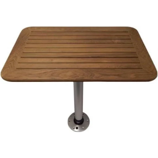 Teak Boot Tafel Set met Poot en Voet