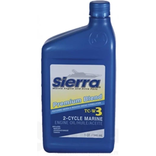 Sierra Blue Premium tc3-w3 Motorolie voor 2-takt High Performance