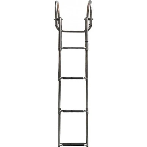Allpa Roestvrijstalen Telescopische Zwemtrap 4+1 voor Opbouwmontage