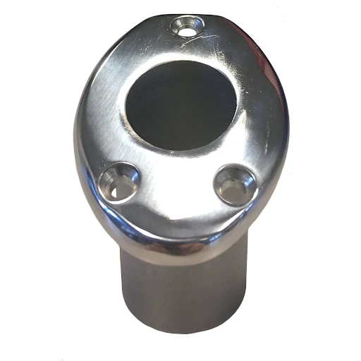 RVS inbouw Vlaggenstokhouder