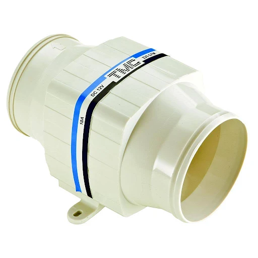 TMC Boot motorruimte ventilator 12V 4,5A 207m³/uur. InLine ventilator