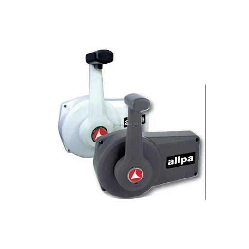 Allpa Eenhandel bediening zijmontage Dubbelwerkend - Allpa - A89 - Zijmontage - Wit