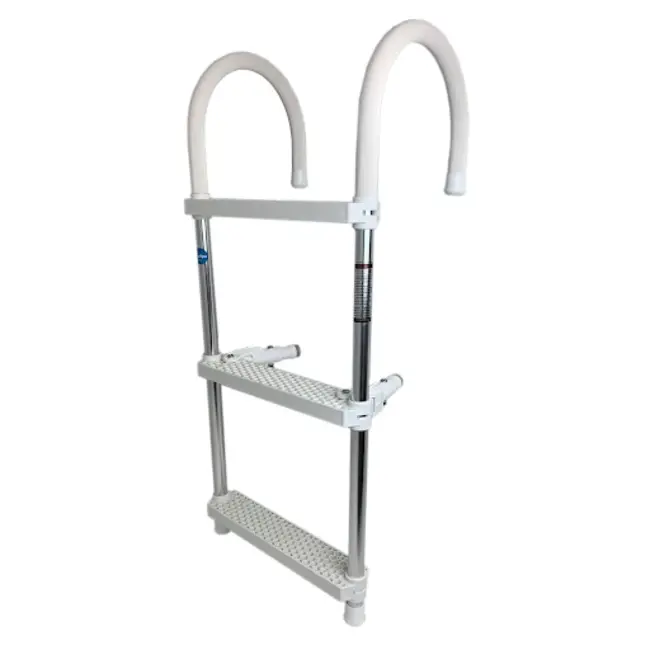 Allpa Aluminium bootladder met vier treden