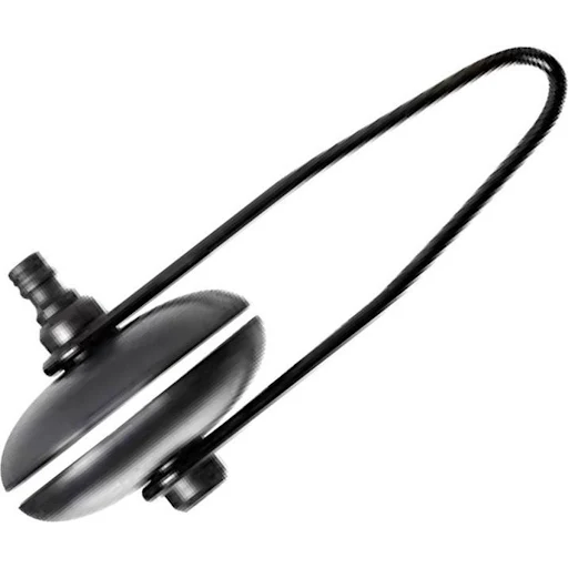 Allpa Allpa Buitenboordmotor spoelklem compleet met rubber, vierkant, inclusief adapter