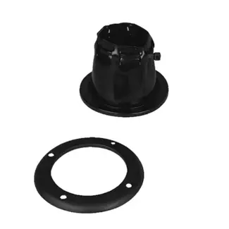 Allpa Flexibele zwarte kabeldoorvoer verstelbaar 85 x 105 mm