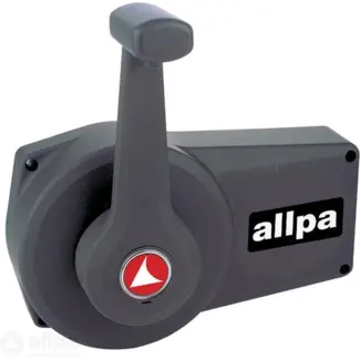 Allpa Motorbediening Allpa A90, zwart, met Interlock