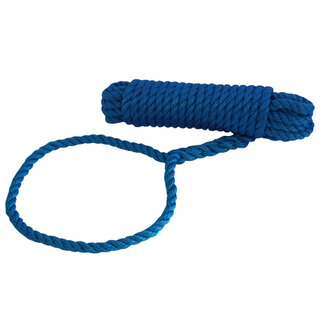 Talamex Landvast polypropyleen 16mm 16m blauw