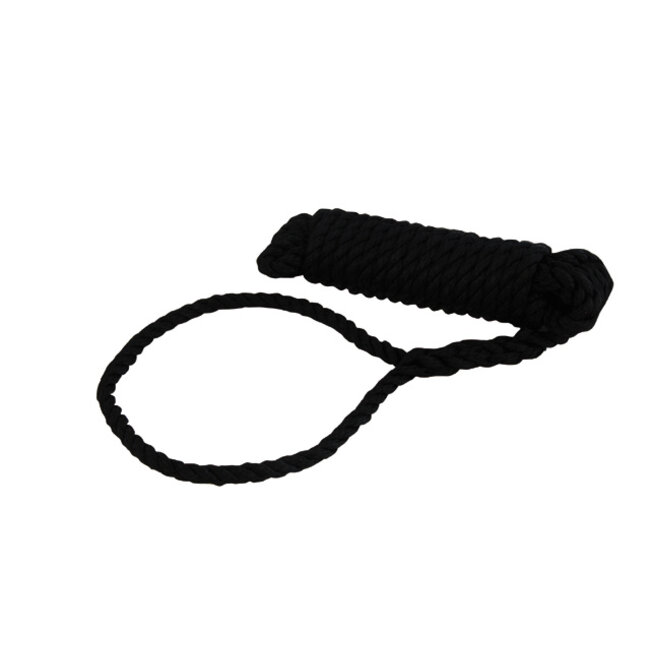 Talamex Landvast polypropyleen 14mm 10m zwart