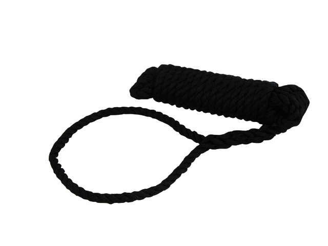 Talamex Landvast polypropyleen 16mm 16m zwart