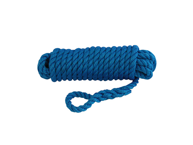 Talamex Fenderlijn polypropyleen 12mm 2.5m blauw