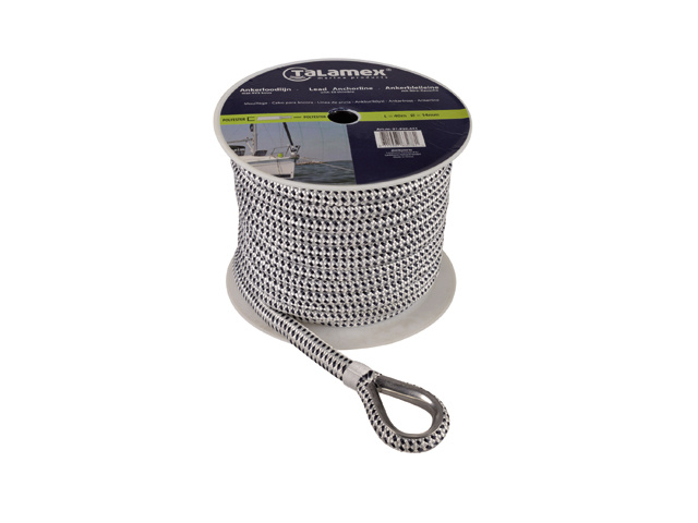 Talamex Ankerlijn gevlochten met lood 10mm 30m