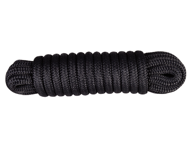 Talamex Landvast polyester zwart 12mm 10m