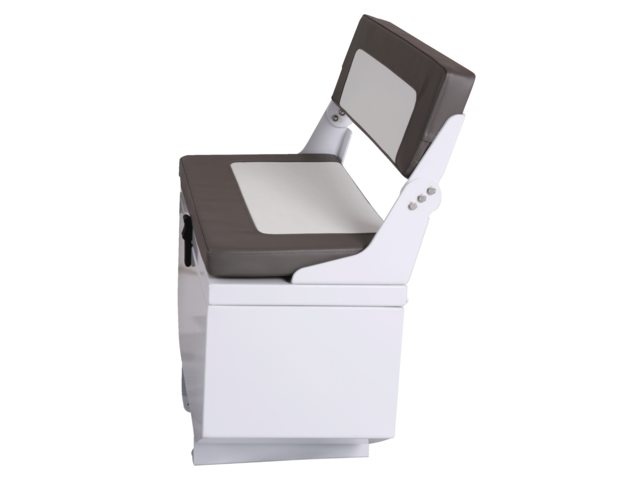 Talamex 1-person seatbench FCT725 for steering console white