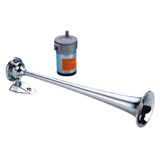 Talamex Luchthoorn enkel 12V messing verchroomd