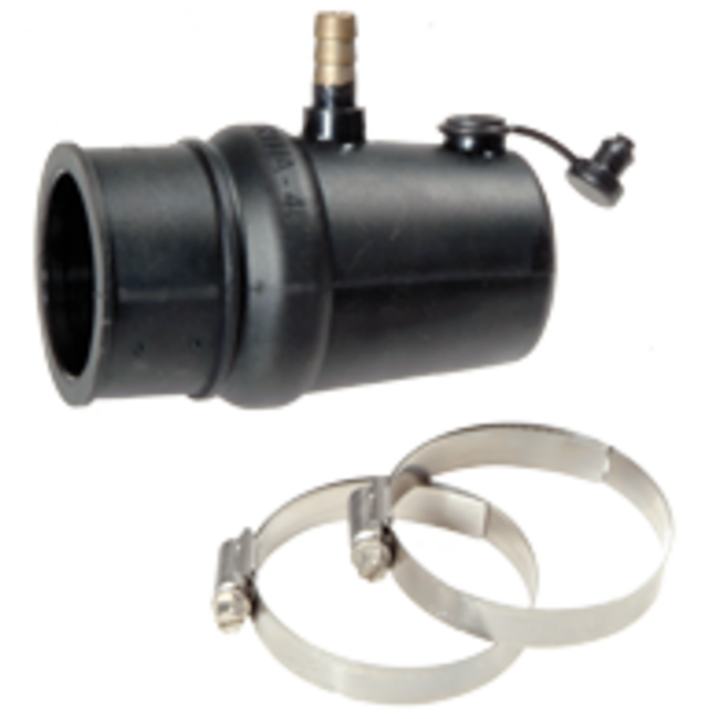 Radice Radice Zwevend rubber binnenlager met waterinlaat Ø30mm & koker Ø45mm