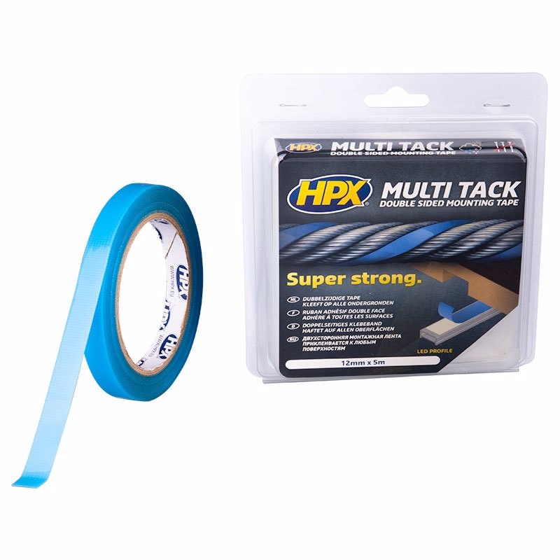 HPX Dubbelzijdige Multi Tack tape - semi-transparant