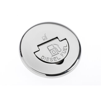 White Label Dekvuldopdeksel met hendel DIESEL (RVS 316)