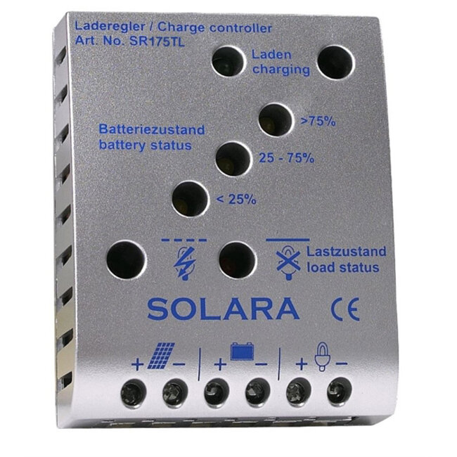 Solara LAADREGELAAR SR 85 TL 12/24V, 5A, 90WP, LED
